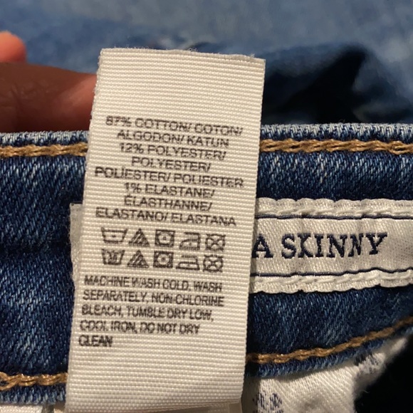 Lucky “Ava” Skinny Anke Jeans size 6/28 - Picture 9 of 11